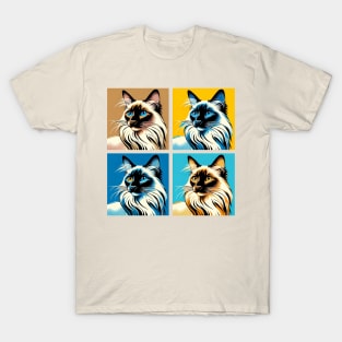 Balinese Pop Art - Cat Lover Gift T-Shirt